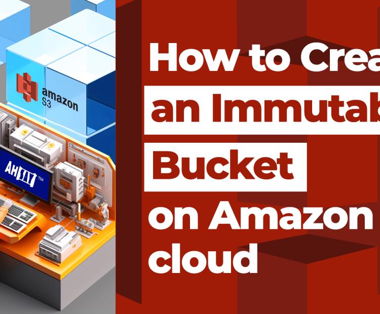 How to create an immutable bucket on Amazon S3 cloud