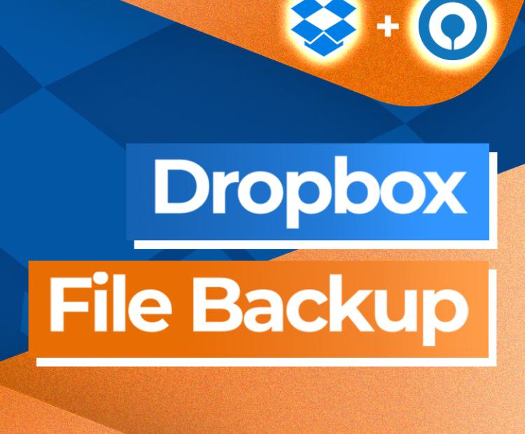 How to backup files on Dropbox?