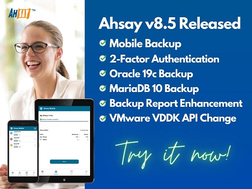 New Ahsay v8.5.0.63 Released