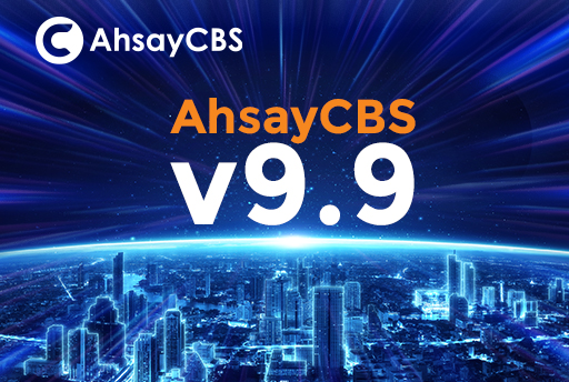 New Ahsay v9.9 Released