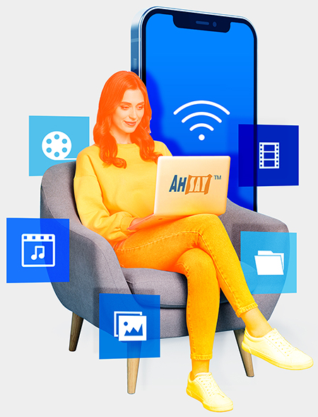 Backup mobile devices to a desktop thru Wi-Fi automatically