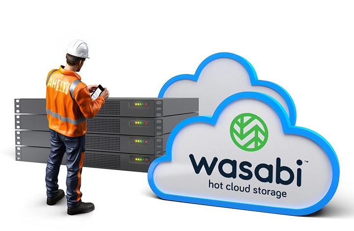 Ahsay Backup Wasabi data