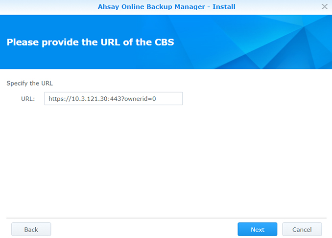 Ahsay Self Hosted Backup Solution - Synology