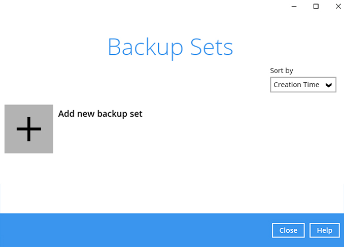 Backup Files - Windows