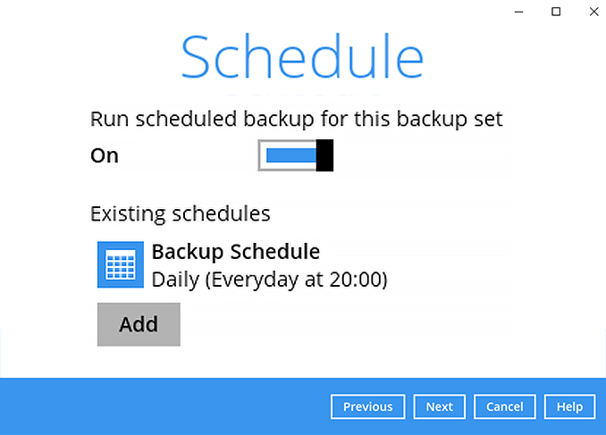 How to create a OneDrive cloud file backup