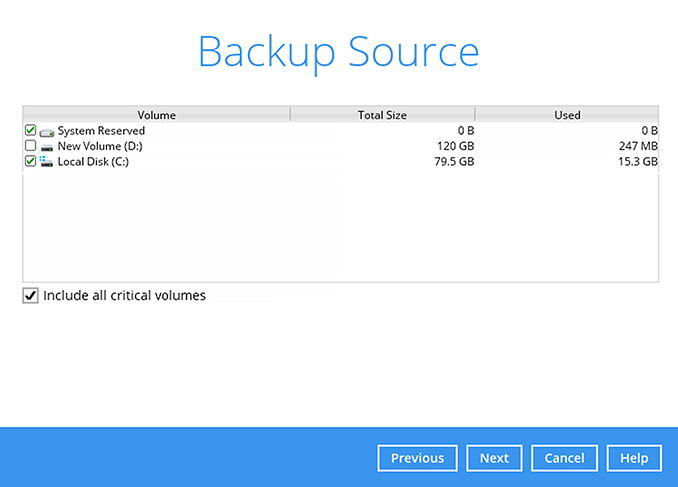 Microsoft System Backup