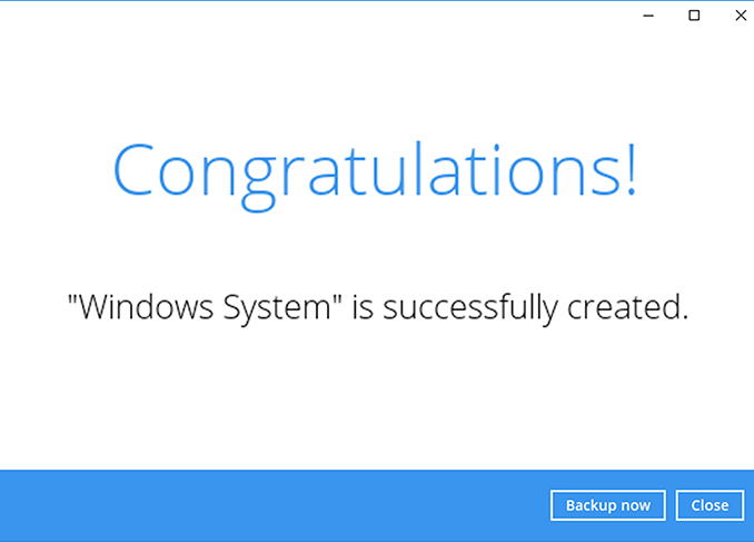 Microsoft System Backup