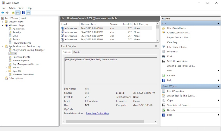 Check Disk Errors