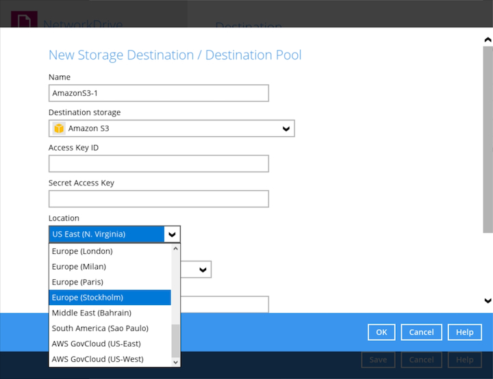 Data Compressions Settings