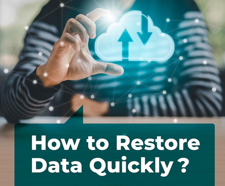 Ahsay will discuss three essential steps to help you restore your data quickly and effectively.