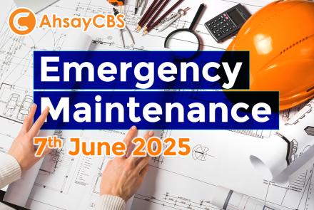 Emergency Maintenance 7th June 2025