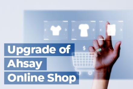 Upgrade of Ahsay Online Shop 
