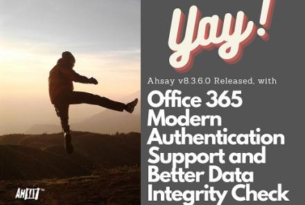 New Ahsay v8.3.6.30 Released