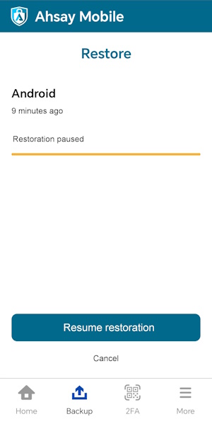 Restore