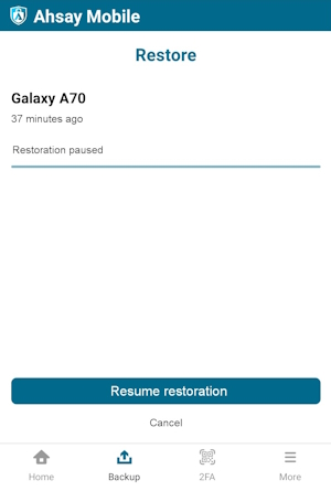 Restore