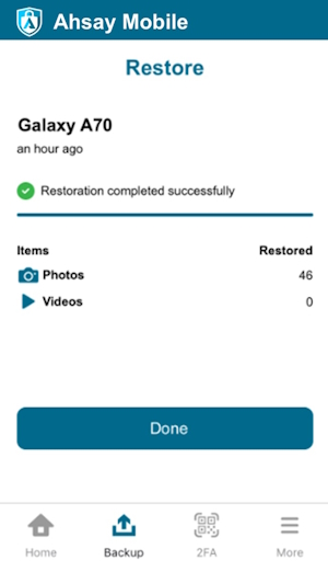 Restore