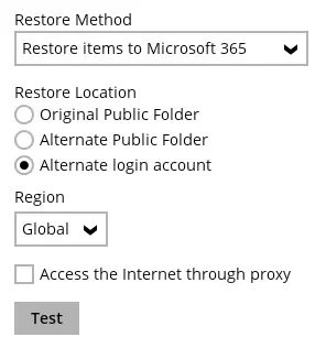 Alternate Login Account