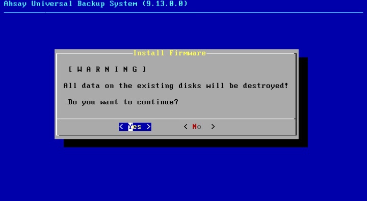 Install Firmware