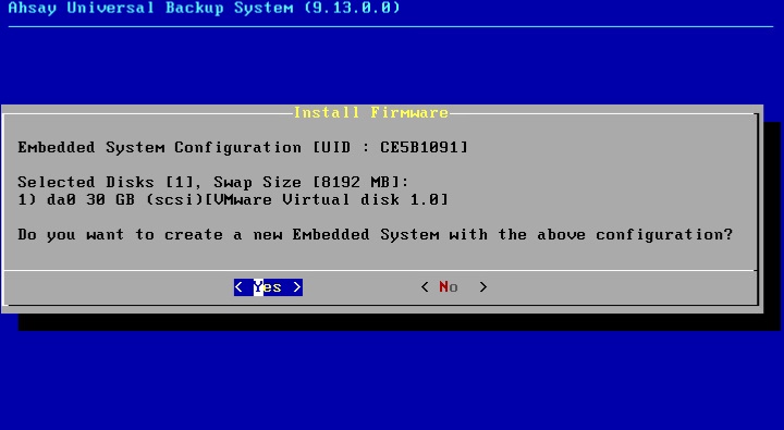 Install Firmware