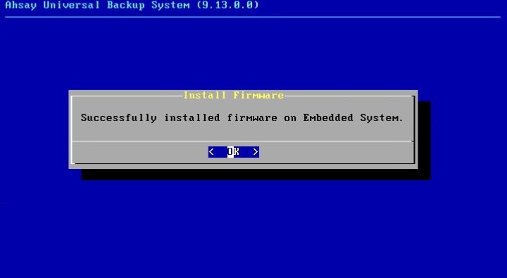 Install Firmware