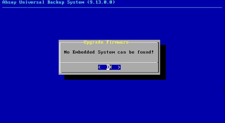 Upgrade Firmware