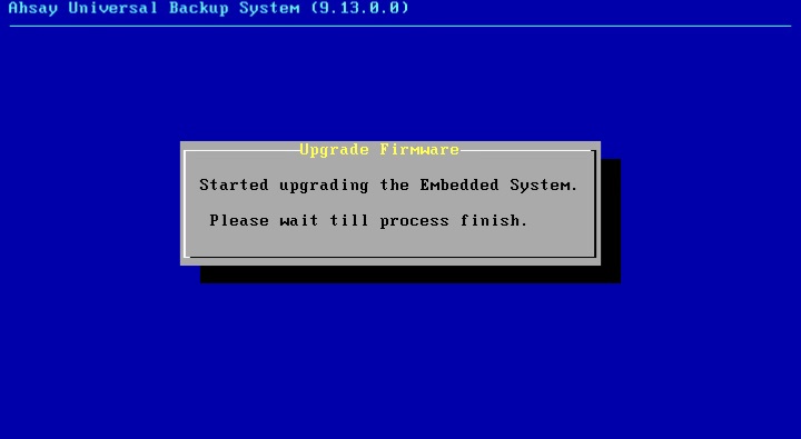 Upgrade Firmware