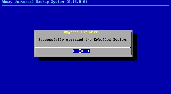 Upgrade Firmware