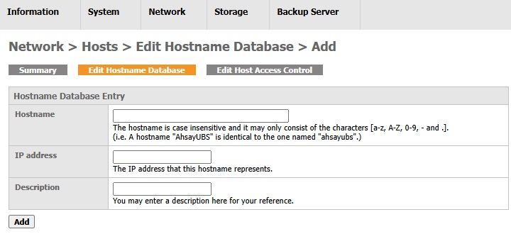 AhsayUBS WebAdmin