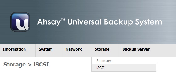 AhsayUBS WebAdmin
