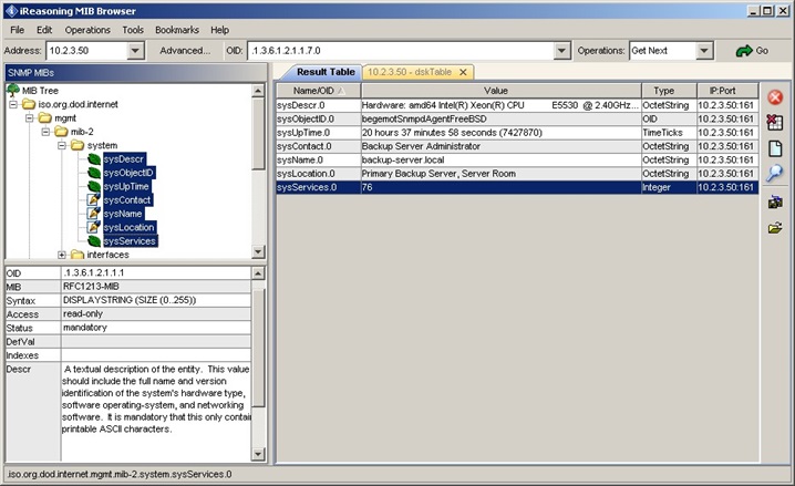MIB Browser
