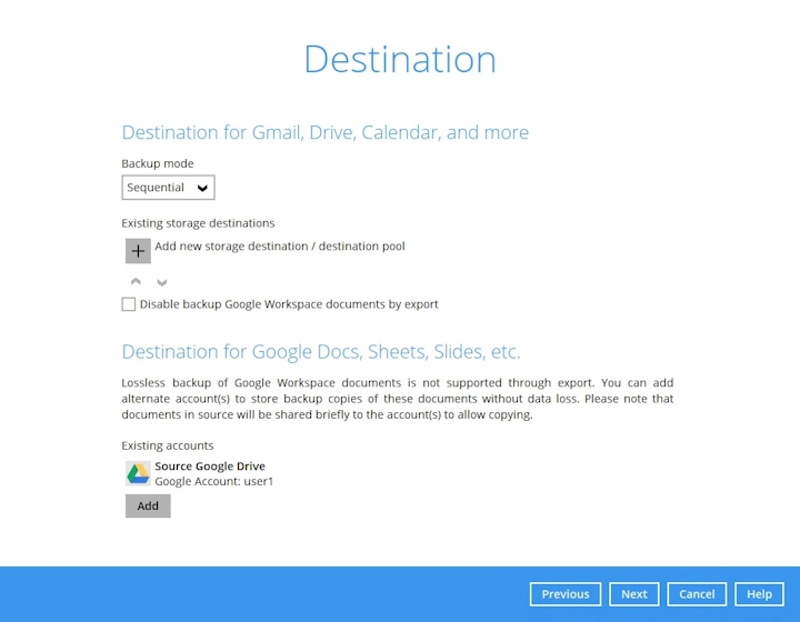 Destination