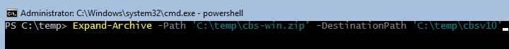Install on Windows Server Core