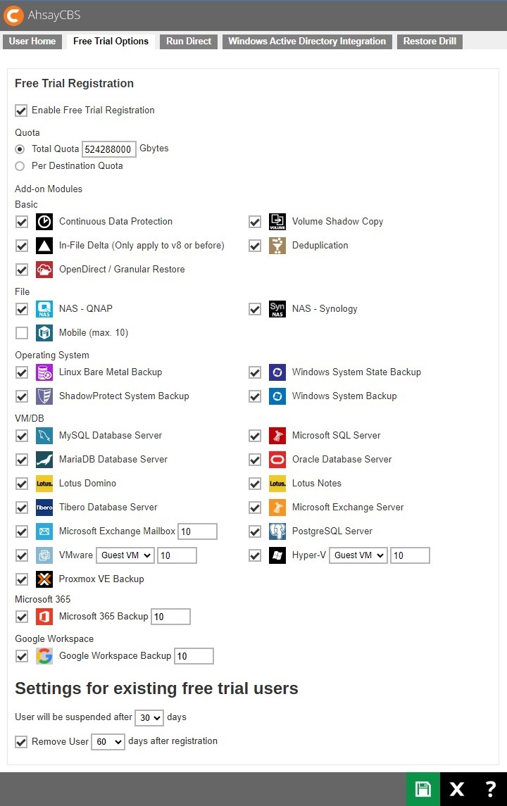 Free Trial Options