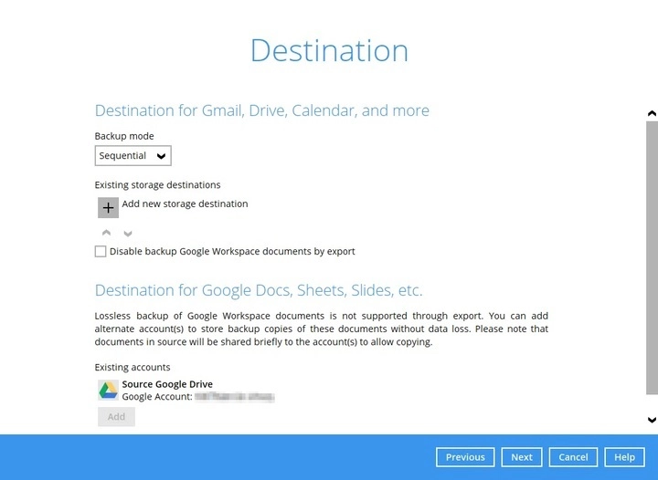 Document Copy Destination