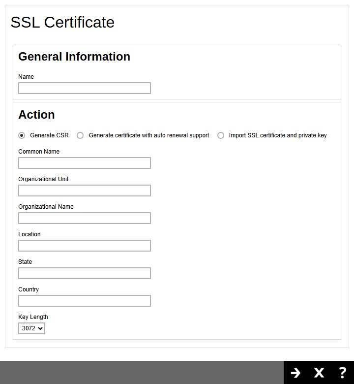 SSL Certificate