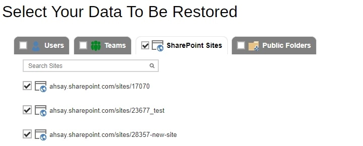 SharePoint Sites
