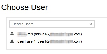Alternate User