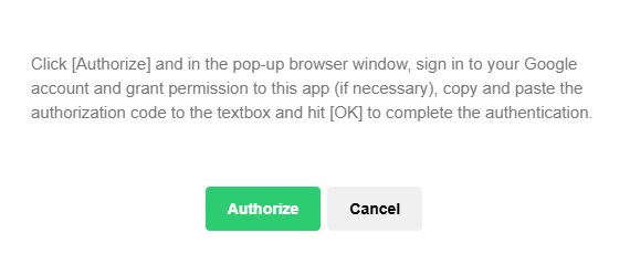 Authorize