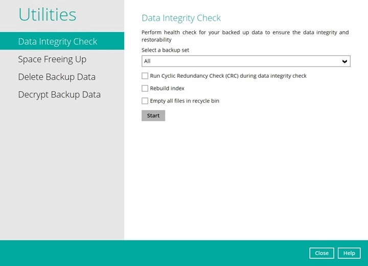Data Integrity Check