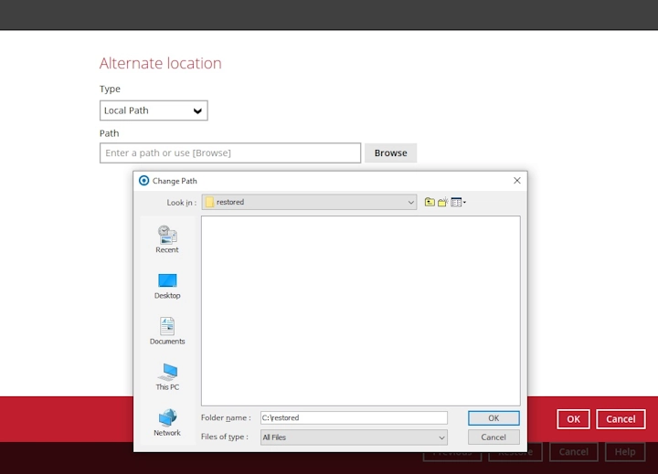 Alternate Local Path