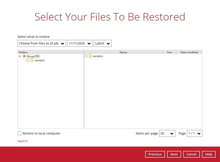 Select Files