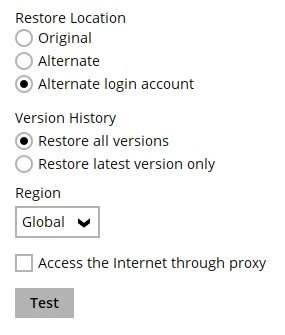Alternate Login Account