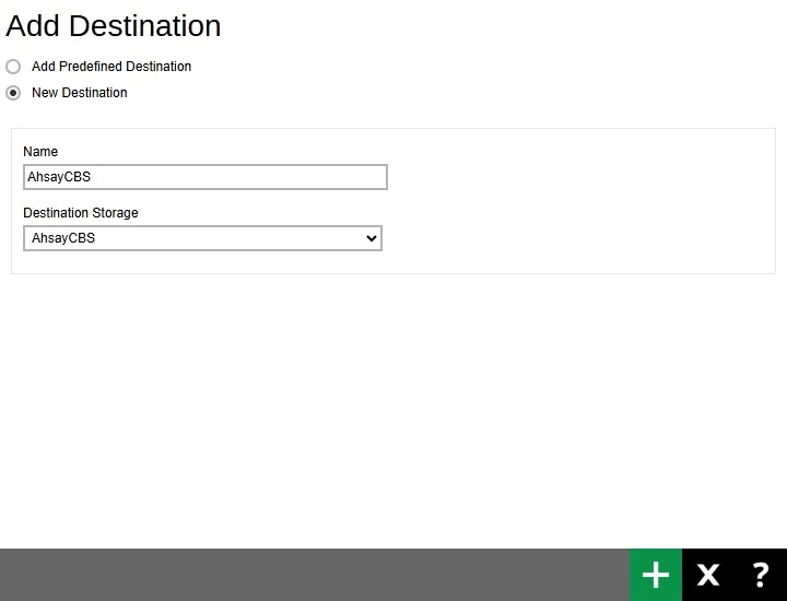 New Destination Storage