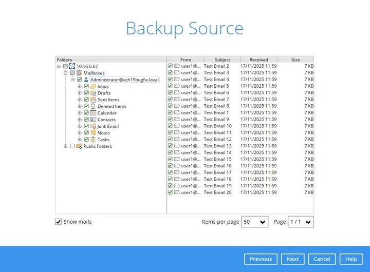 Mail Level Standalone Source