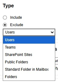 Exclude