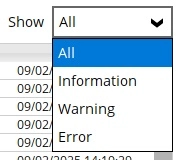Show filter