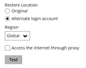 Alternate Login Account