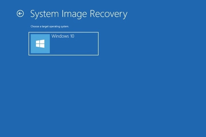 System Image Recovery
