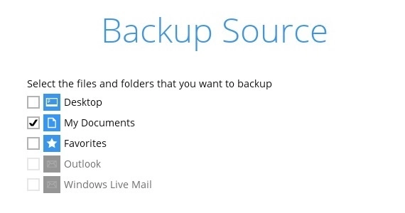 Backup Source