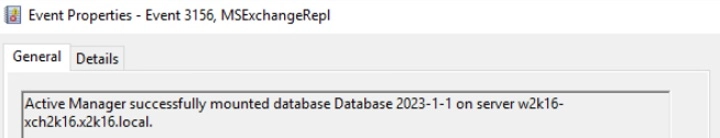 Event Viewer in Exchange Server